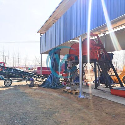Semi-Automatic Fertilizer Blending System with Manual Batching and Drum Mixer
