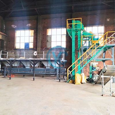 10吨掺混肥料加工设备｜地上配料复混肥生产线